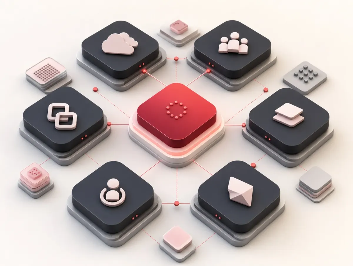 Microsoft cloud ecosystem connecting business applications and services